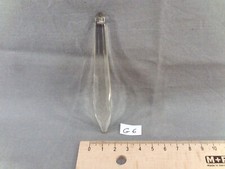 Pampille en verre ( 1 ) forme