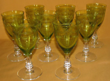 Série de 8 verres à vin