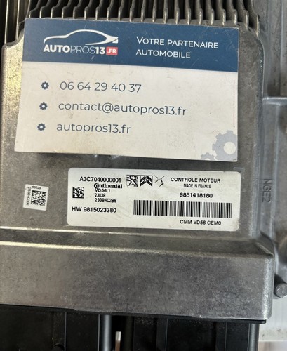 Calculateur moteur peugeot - calculateur,