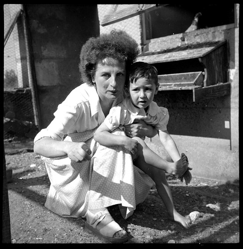 Femme mère avec enfant