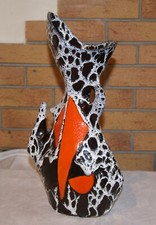 Rare - Grand vase céramique de Vallauris Le Vaucour 9 - H 39 cm