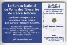 VARIETE TELECARTE FRANCE 