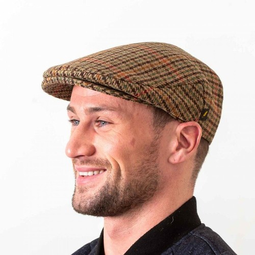 Casquette plate tweed - casquette,