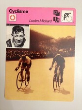 CARTE EDITIONS RENCONTRE 1978 / CYCLISME - LUCIEN MICHARD