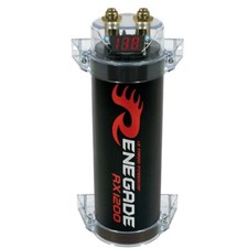 1 Renegade RX1200 Power Couverture Condensateur Voiture Car 1,2 Farad Réserve De