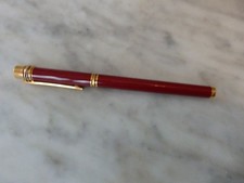 Stylo plume Must de Cartier Trinity laque plume or 18k