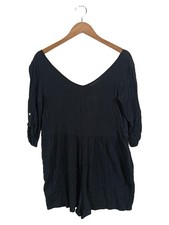 MANGO Combinaison Femme Noir