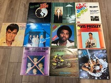 Disque Vinyle 33 Tours Lot De 11 / Rock Musique Collection  (n.1)