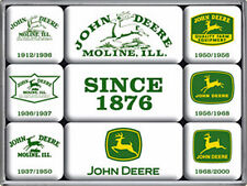 John Deere Depuis 1876 Ensemble De 9 Mini Réfrigérateur Aimants