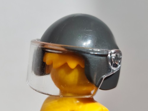 Playmobil casque gris - x1,