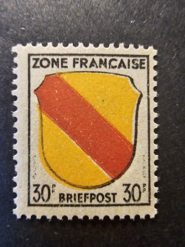 Timbre france occupation zone - timbre,