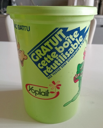 Ancien pot fromage yoplait - ancien,