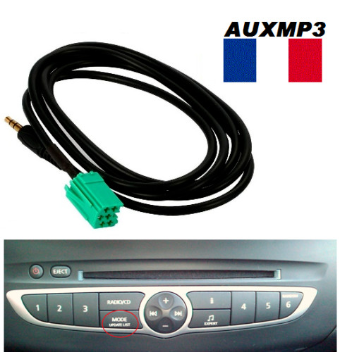 Cable auxiliare renault laguna - cable,
