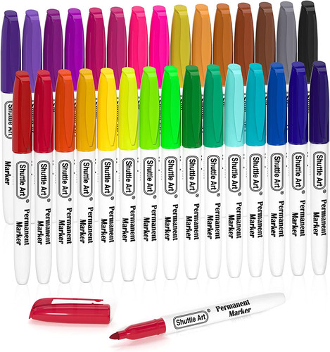 Colors permanent markers - colors,