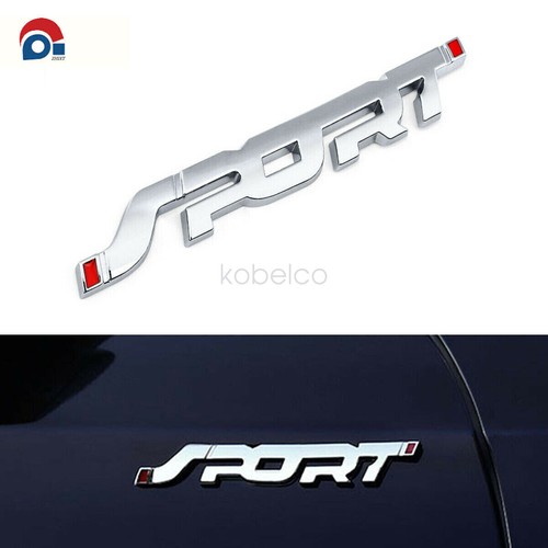 Sport logo chrome emblem - 1x,