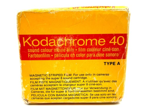 Kodak kodachrome sound film - kodachrome,