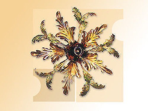 Wrought iron floor lamp - floor,