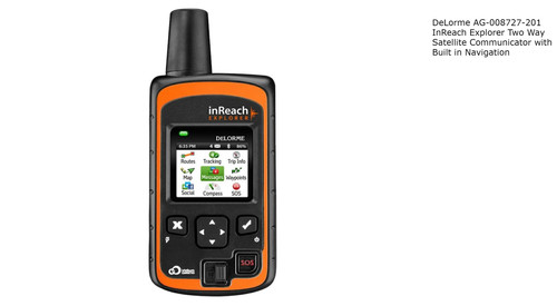 Delorme inreach explorer - delorme,