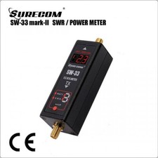 SURECOM SW33 mark II VHF/UHF 100W POWER & S.W.R. SWR METER