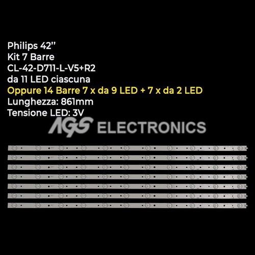 Kit barres led bandes - kit, À