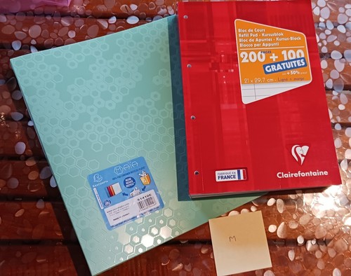 Lot fournitures scolaires - de,