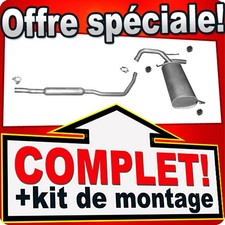 Ligne pot d'échappement pour