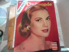 CINEMONDE NO 1130 -04/1956-SP GRACE KELLY- LUIS MARIANO-DIVERS-FILMS