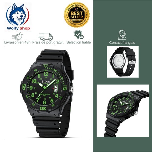 Montre homme quartz fumé - homme,