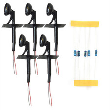 Pack de 5 lampadaires DEL