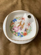 Assiette ancienne porcelaine G