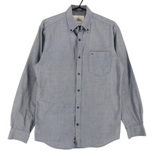 Chemise LACOSTE Décontractée Formelle Unie Coupe Régulière Homme Taille 38 - S