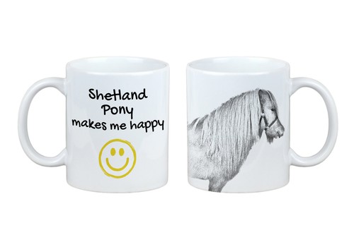 Poney shetland tasse avec - poney,