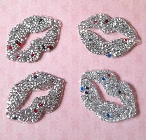 Lèvres strass - lèvres, en