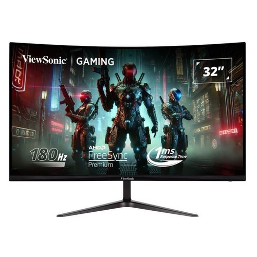 Ecran gamer incurvé - ecran, pc
