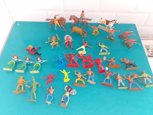 Lot figurines soldat plastique - figurines,