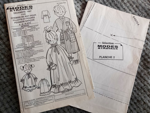 Patron poupée modes - poupée, et