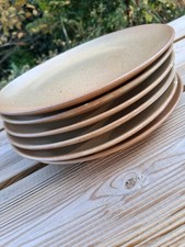 6 Assiettes A Dessert  en grès CNP VILLAGE FRANCE Tbe