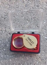 LOUPE DE POCHE X30 OR DANS SA