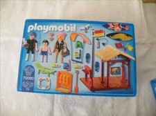 PLAYMOBIL vintage 70090 Family Fun vacances plage soleil chalet surf