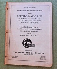 C.1950 MASSEY HARRIS 30 & 44