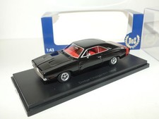 DODGE CHARGER R/T 1969 Noir BOS 1:43