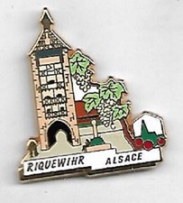 pin's plus beaux villages de france riquewihr alsace