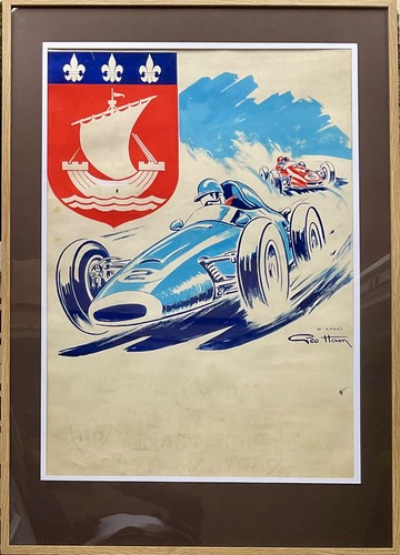 Géo ham rare gouache - gÉo,