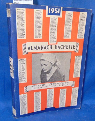 Almanach hachette 1951 - almanach,