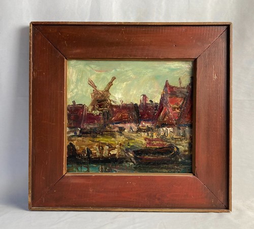 Tableau huile impressionniste - tableau,