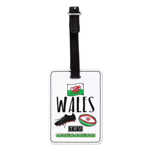 Rugby galles visuel baggage - galles,