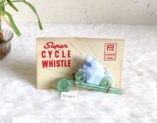 Vintage Super Cycle Sifflet Rare Plastique Jouet Sifflante Nice Enfants Hélices