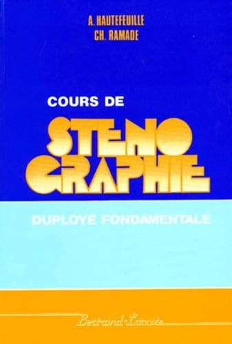 Cours sténographie - de,