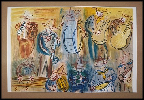 Raoul dufy concert - concert, anges