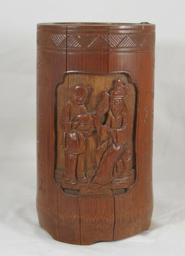 Pot pinceaux bambou - pinceaux,